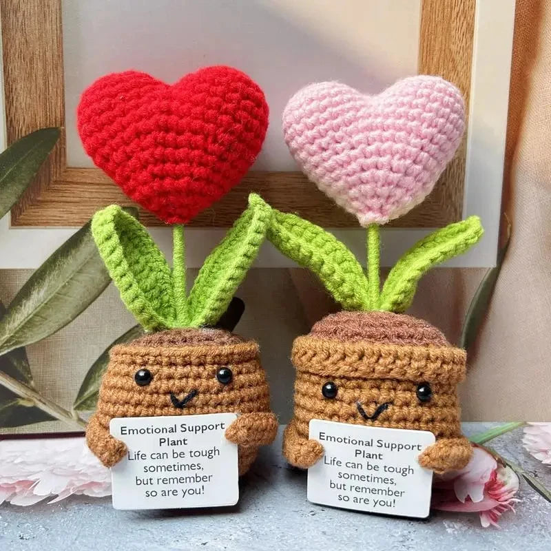 Emotional Support Crochet Flower