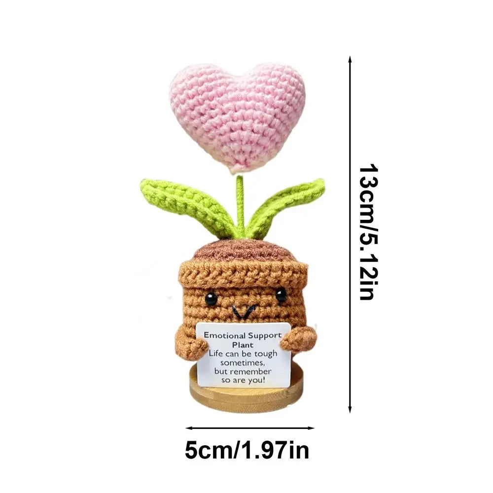 Emotional Support Crochet Flower