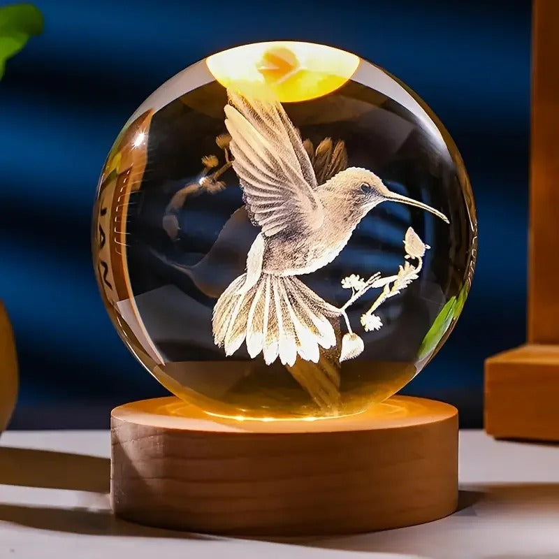 Hummingbird Sphere Lamp