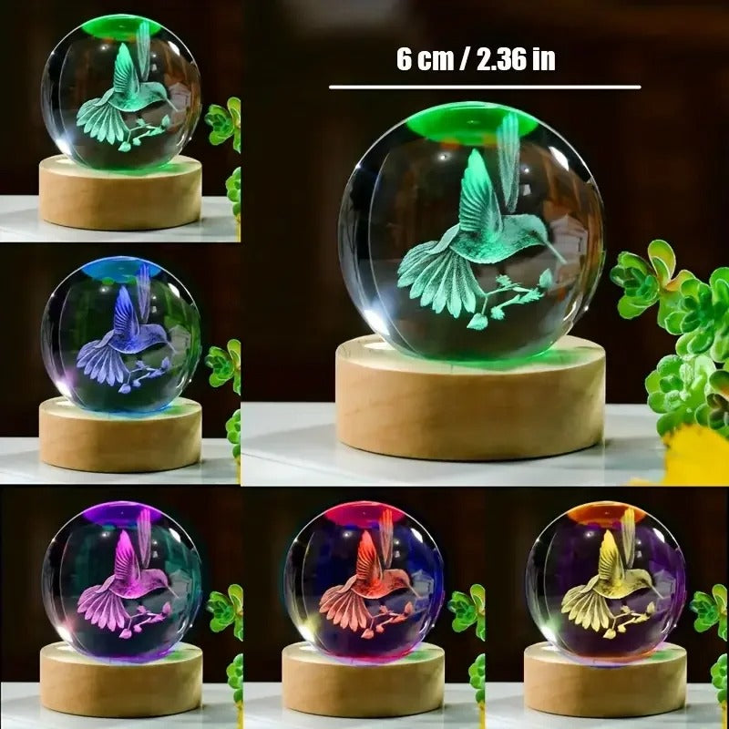 Hummingbird Sphere Lamp