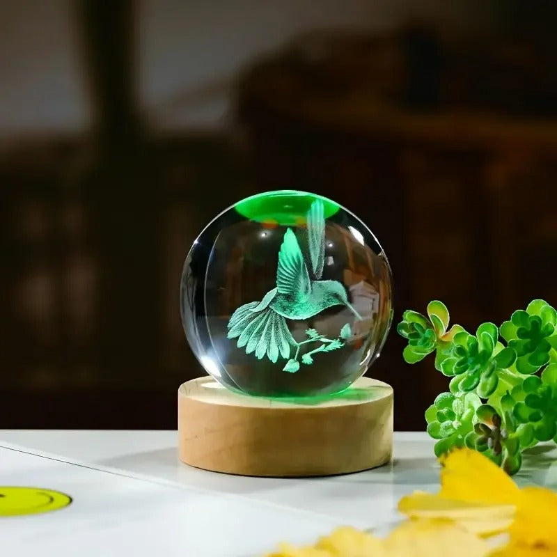 Hummingbird Sphere Lamp
